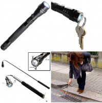 Telescopic LED magnetic torch