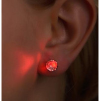 LED earrings, 2 pcs