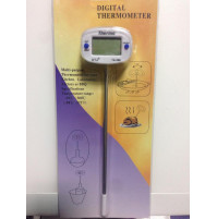 Kitchen thermometer to determine temperature of dishes