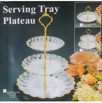 Serving Tray Plateau, 3 levels - cake plate set