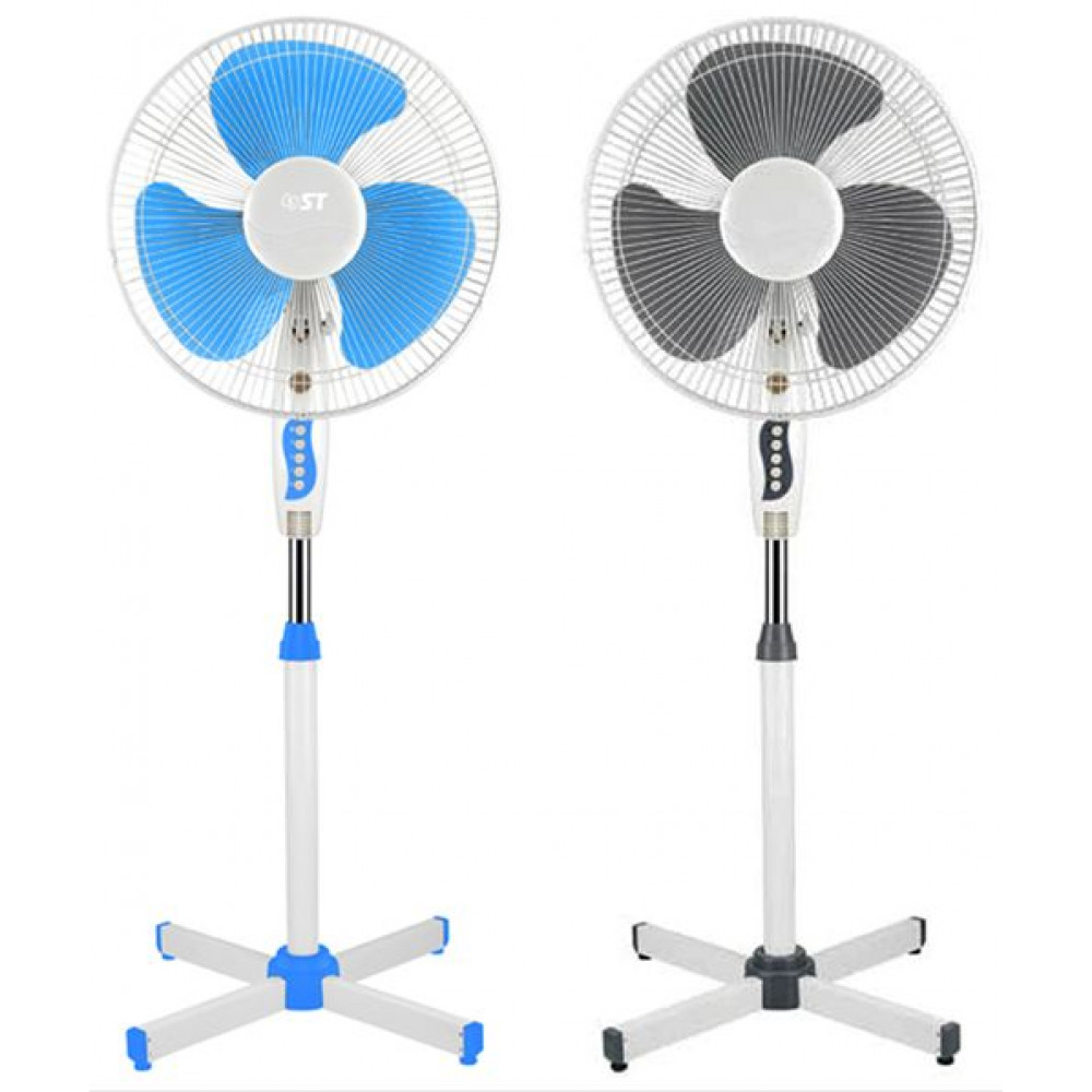 16'' stand floor fan ZIKON, height up to 130 cm