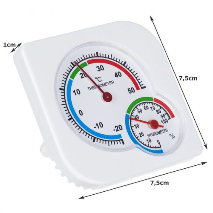 Digital LCD Indoor &Outdoor Thermometer Hygrometer RomeTemperature Humidity  Mete