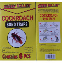 Cockroach trap, cardboard box with holes, 6 pcs