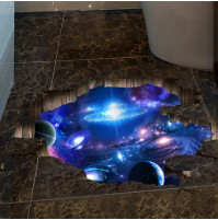 Room wall or floor sticker decall decor - Deep Space