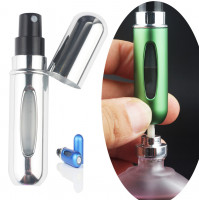 Portable perfume bottle - compact dispenser for travel, perfume, eau de toilette, 5 ml