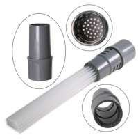 Multipurpose nozzle for Karcher vacuum cleaner - a tubular brush to remove dust from hard-to-reach spots