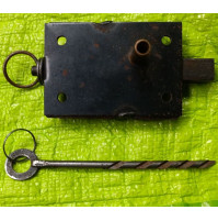 Handcrafted steel pinion lock