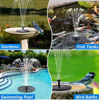 Magical Surprise Magic Ecological Solar Smart UFO Fountain with Big Battery