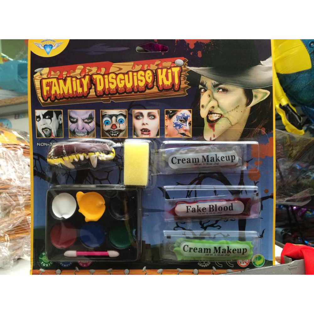 Child Safe Carnival Halloween Makeup Kit