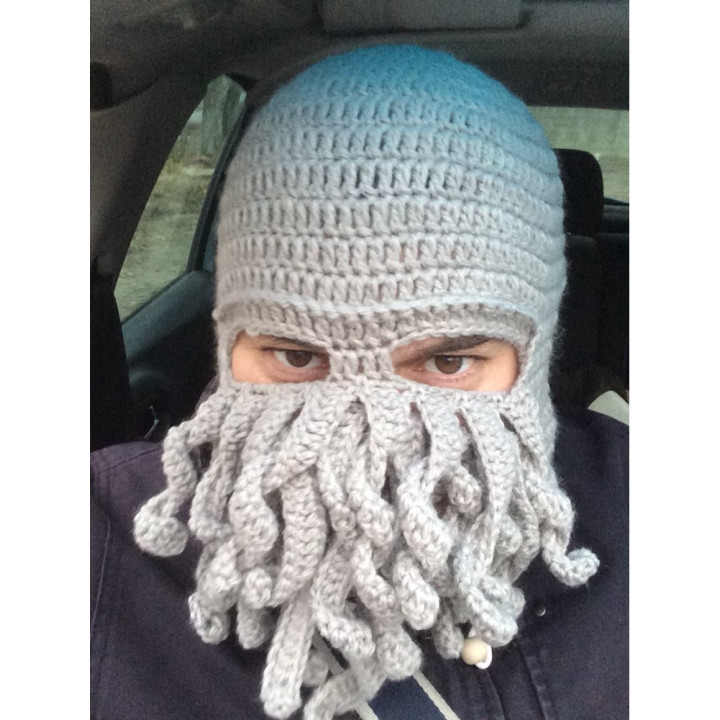 Cthulhu Octopus Knit Cap Wind Mask