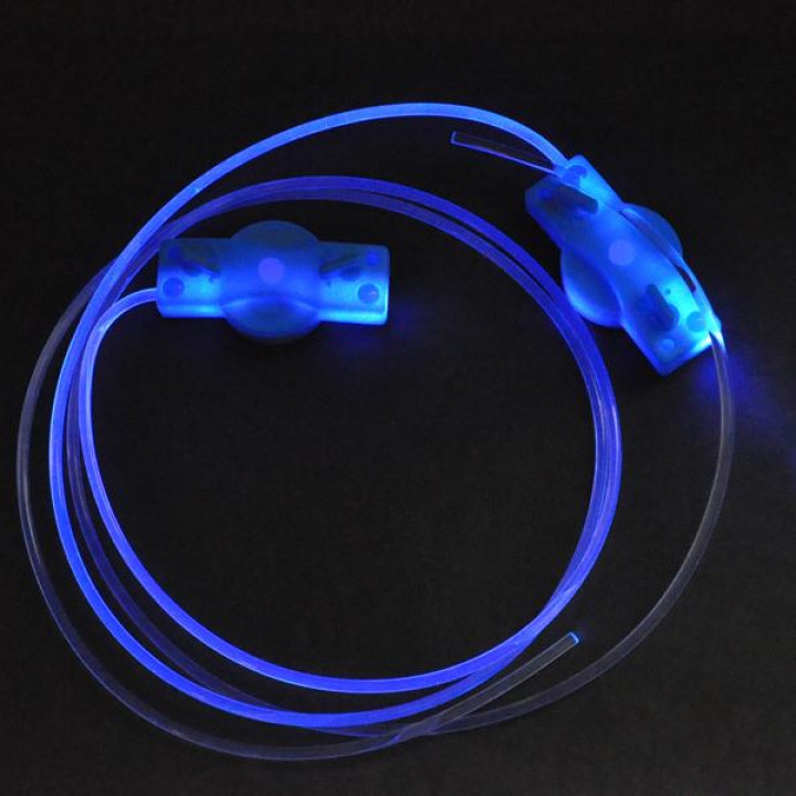 Fashionable LED Shoelaces Luminous Flashing Shoe Laces Disco Party Light Up Glow Nylon Strap