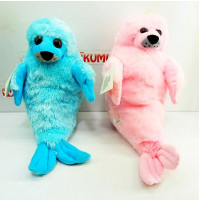 Soft childrens plush toy Cute Seal - an ideal gift for a friend, child