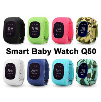 Детские часы высокого качества с GPS маячком и функцией телефона Kids Tracker Smart Baby Watch Q50, оригинальная продукция Wonlex, гарантия качества / запрещено PTAC