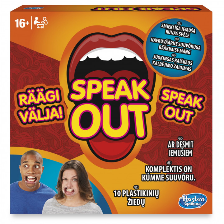 Galda Spēle “Speak Out” - Pasaki ja vari angļu, latviešu vai krievu valodā 