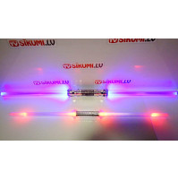 Large glowing ywo side LED sword from the Star Wars movies