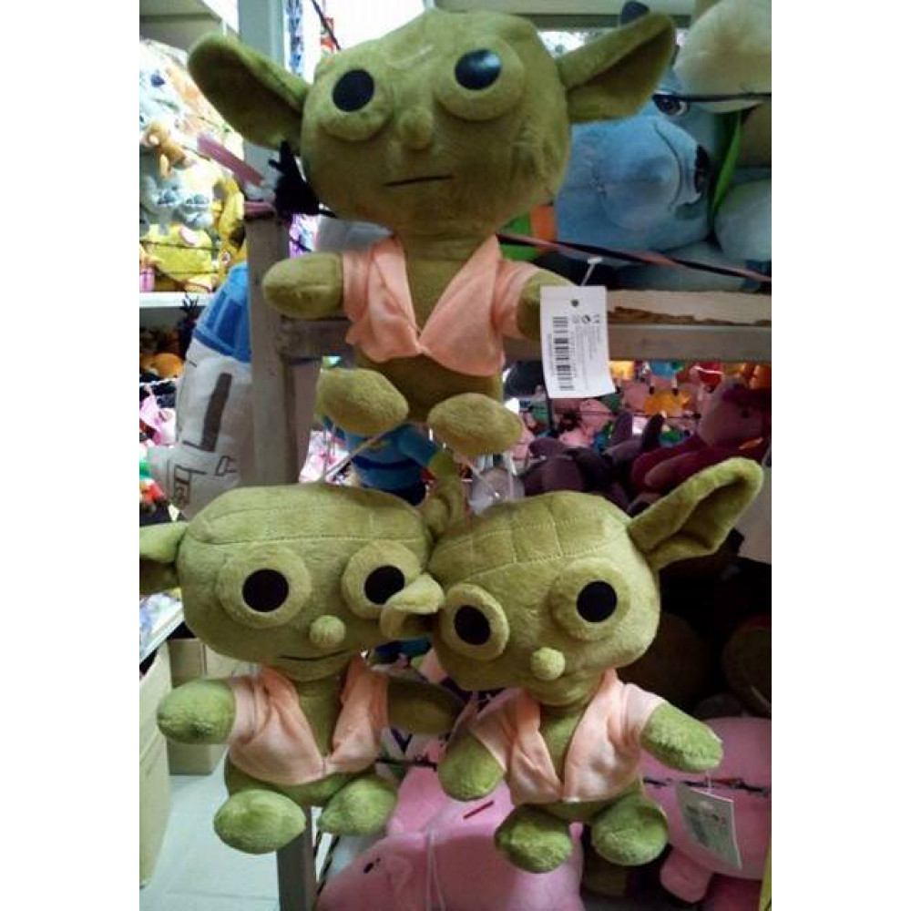 Soft stuffed toy Yoda Master with sound from Star Wars music theme