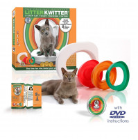 Система приучения кошек к унитазу Litter Kwitter - приучите своего кота к туалету