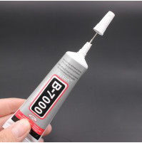 Multifunctional rubber glue B-7000 for gluing metal and glass