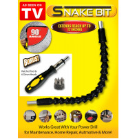 Snake Bit Flexible Attachment for Drill or Screwdriver