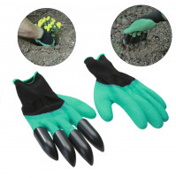 Dārzniecības cimdi ar nagiem dārza rakšanai  Garden Genie Gloves