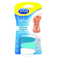 Scholl Velvet Smooth nail care heads