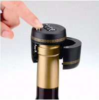 Creative number code red wine bottle mouth lock