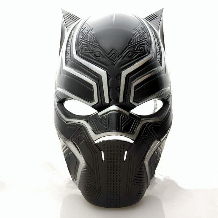 Melnas Panteras vai Sievietes - kaķenes maska - labākā ideja Halloween kostīmam