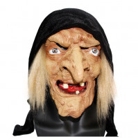 Old Witch Latex Face Mask