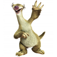 Toy from Ice Age Sid the sloth