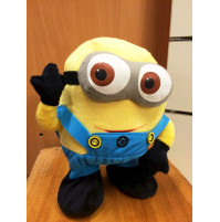 Soft minion toy from Despicable Me cartoon