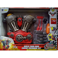 Young Biker's gift - V-twin engine motor building kit