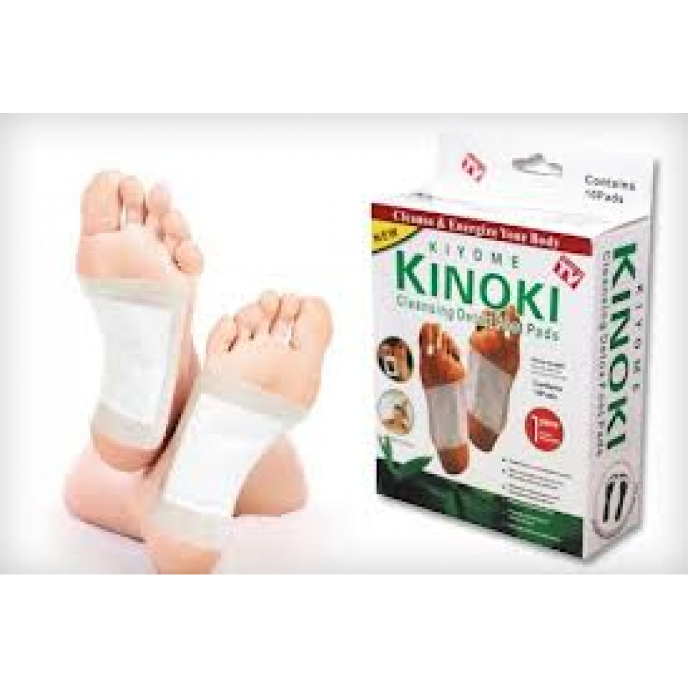 Kinoki Herbal Detox Foot Pads Detoxification Cleansing Patches