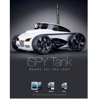 WiFi tank with camera iSpy tank
