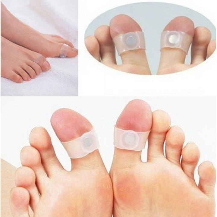  Body Slimming Silicone Magnetic Toe Rings