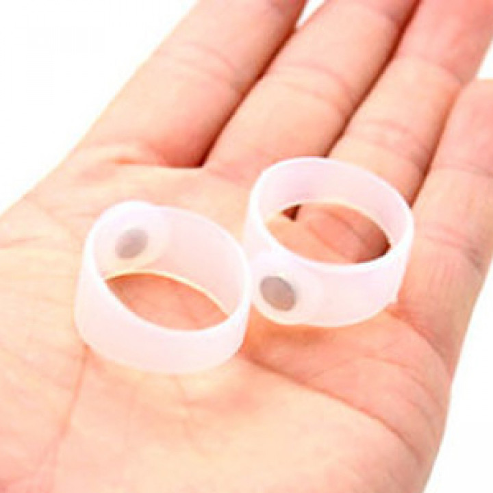  Body Slimming Silicone Magnetic Toe Rings