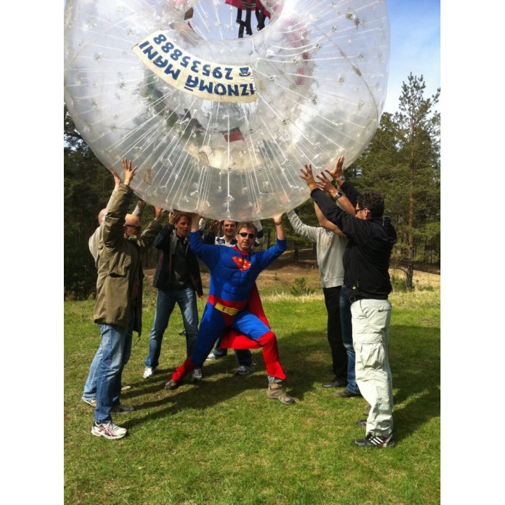 Gift Card from Zorb.lv - Rolldown inside Zorb ball for two