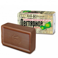 Universal medical tar soap for face, body, hair washing, anti-dandruff, psoriasis prevention