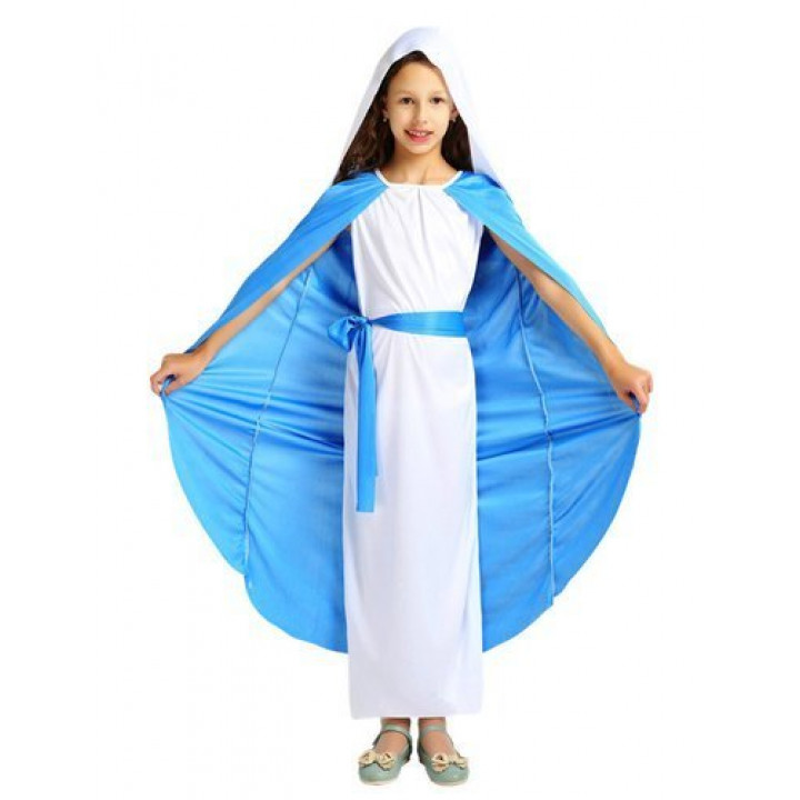 Jaunavas Marijas karnevāla tērps pieaugušajiem un bērniem
