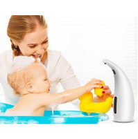 Safe non-contact cordless dispenser - dispenser for liquid soap, detergent, disinfectant