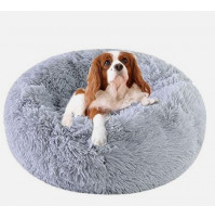Plush Lounger Mattress Bed for Small Pets Dogs Cats 60 cm