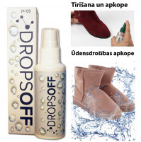 Water-repellent universal nano spray, aerosol for protecting shoes, clothes, from slush, snow, rain - DROPSOFF