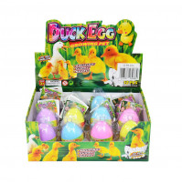 Bērnu izglītojoša rotaļlieta audzēšanai ūdenī, īsta putna ola, izaudzē pīli vai vistu pats Ginormous Duck or Chicken Egg
