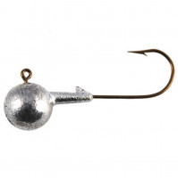 Jig head hook with a sinker for catching predatory fish