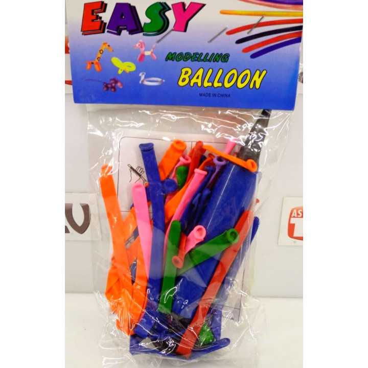 Modeling balloons 10 pieces + pump