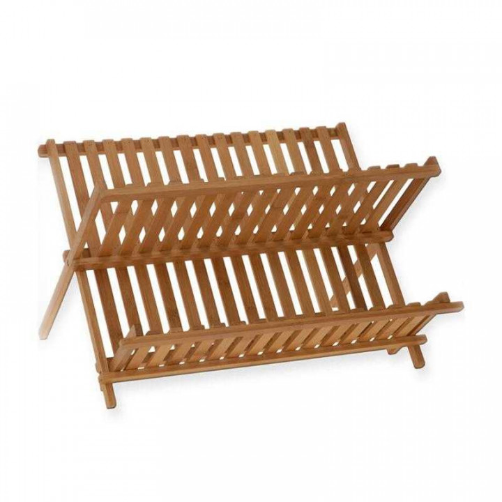 Eco-friendly Foldable Bamboo Dish Dryer