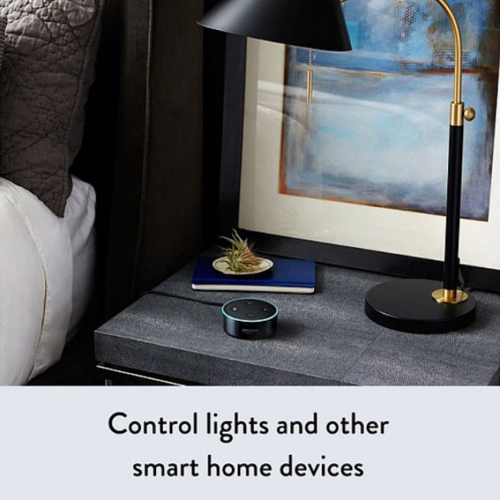 Viedais skaļrunis Amazon Echo Dot 2nd Gen ar iebūvētu palīgu - Alexa viedai mājas vadībai