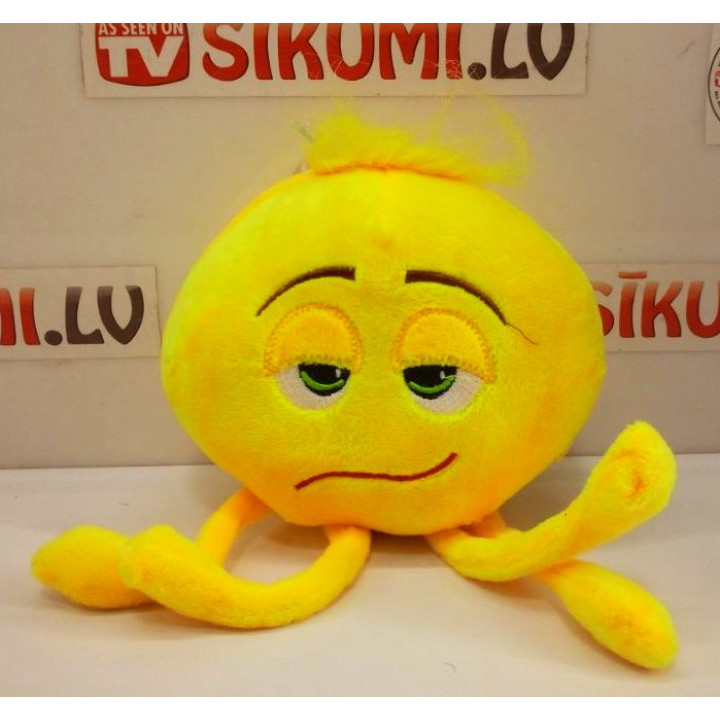 Soft plush toy popular Emoji Turd, Poo, Red Devil, Hand, Chicken