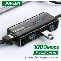 USB Type C svitčs līdz 1000 mbps, tīkla adapters Ethernet RJ45 LAN gigabyte habs MacBook, klēpjdatora pieslēgšanai pie interneta