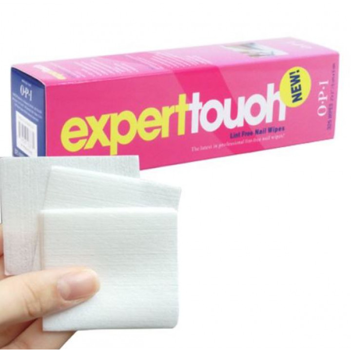 Lint-free wipes for gel and acrylic manicure and pedicure Expert Touch