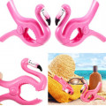 Прищепки фламинго для закрепления пляжного полотенца, 2 шт